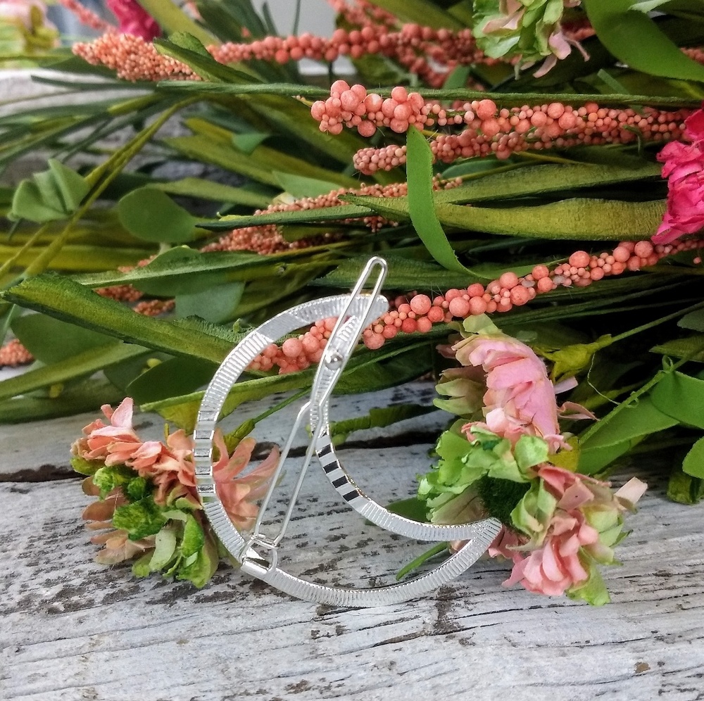 *3 for $12*Silver Moon Geometric Hair Barrette - Picture 2 of 7